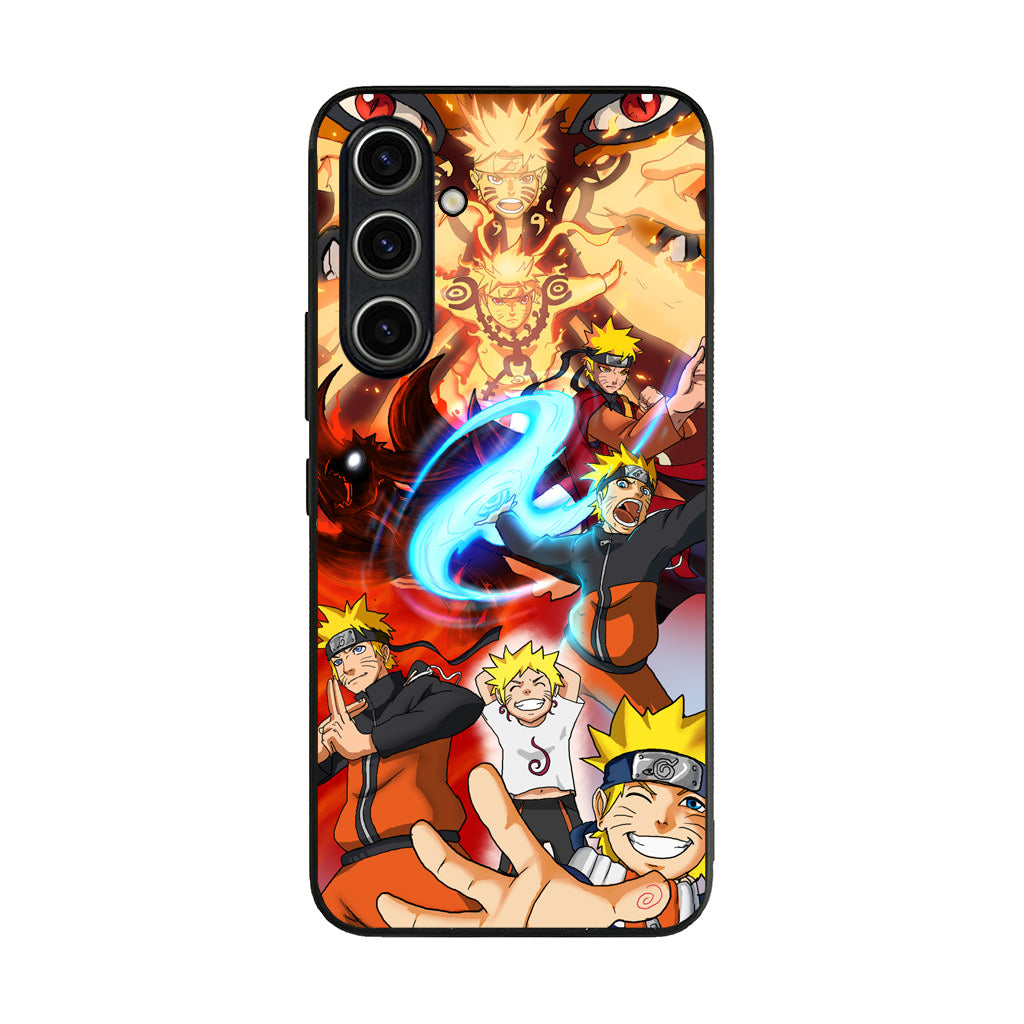 Evolution Of Naruto Uzumaki Samsung Galaxy A35 5G Case