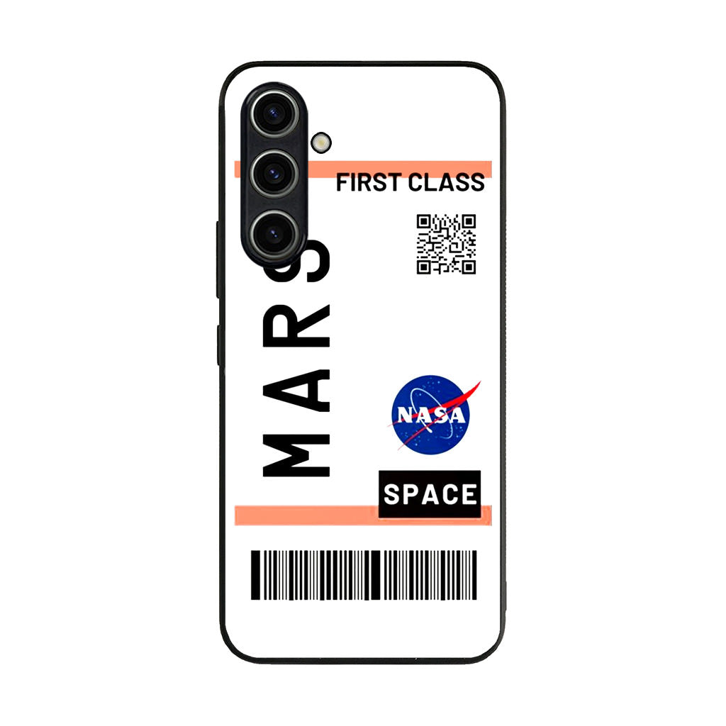 First Class Ticket To Mars Samsung Galaxy A35 5G Case