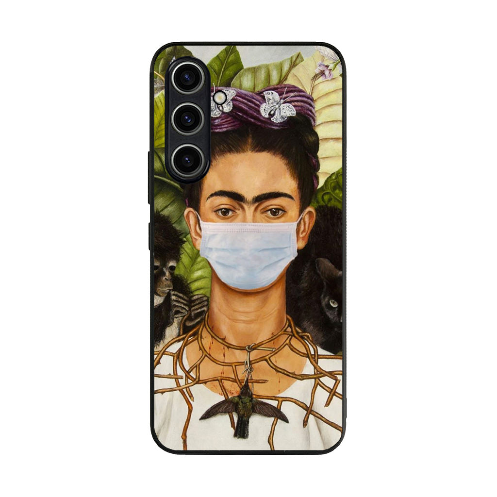 Frida Kahlo Wear Mask Samsung Galaxy A35 5G Case