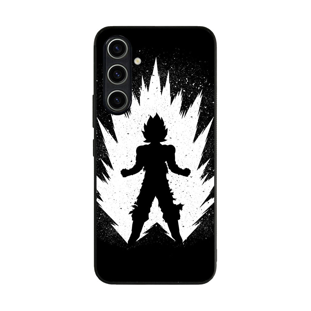 Goku Super Saiyan Black White Samsung Galaxy A35 5G Case