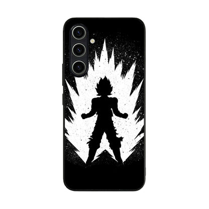 Goku Super Saiyan Black White Samsung Galaxy A35 5G Case