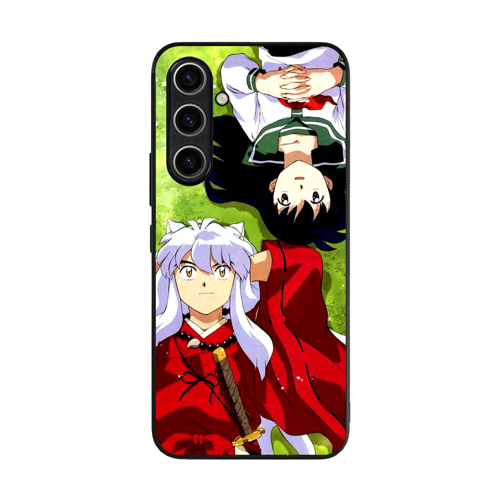 Inuyasha and Kagome Samsung Galaxy A35 5G Case