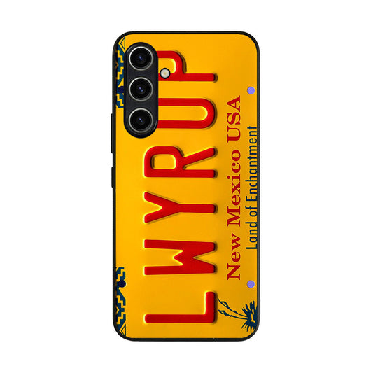 LWYRUP License Plate Samsung Galaxy A35 5G Case