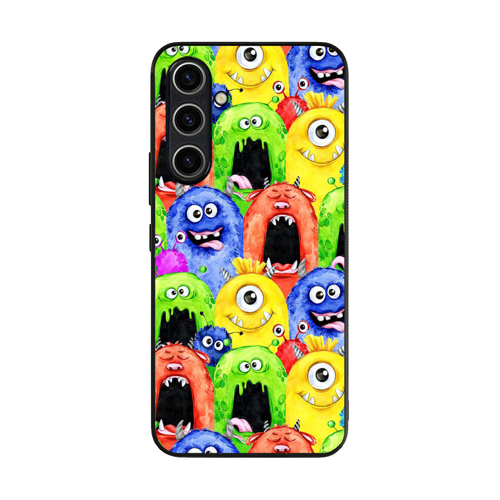 Monster Watercolor Art Samsung Galaxy A35 5G Case