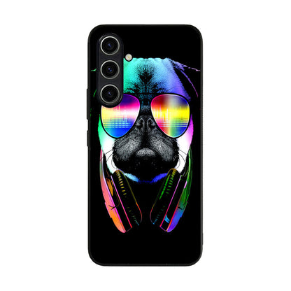 Music Lover Pug V Samsung Galaxy A35 5G Case