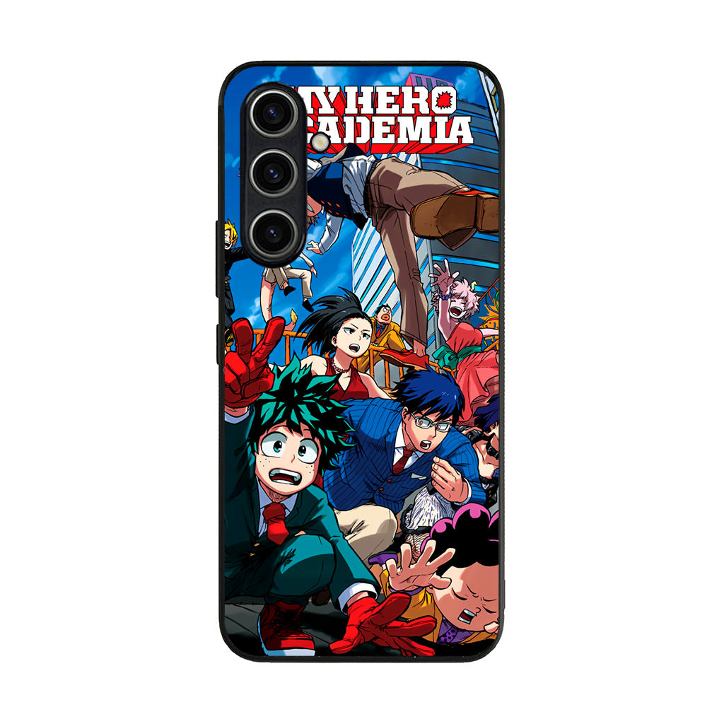 My Hero Academia Poster Samsung Galaxy A35 5G Case