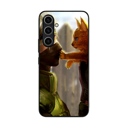 Naruto Hatake Kakashi Cat Samsung Galaxy A35 5G Case