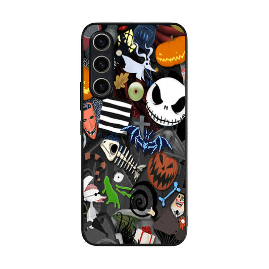 Nightmare Before Chrismast Collage Samsung Galaxy A35 5G Case