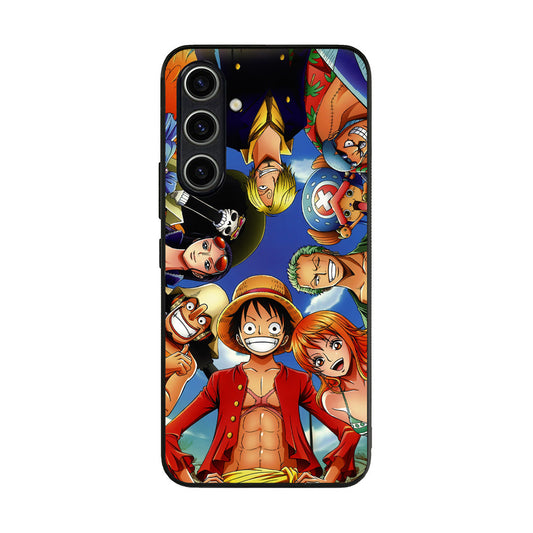 One Piece Luffy Crew Samsung Galaxy A35 5G Case