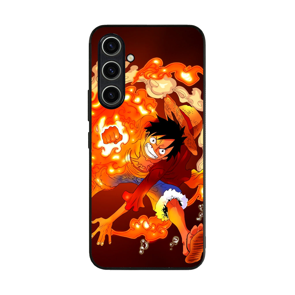 One Piece Luffy Red Hawk Samsung Galaxy A35 5G Case