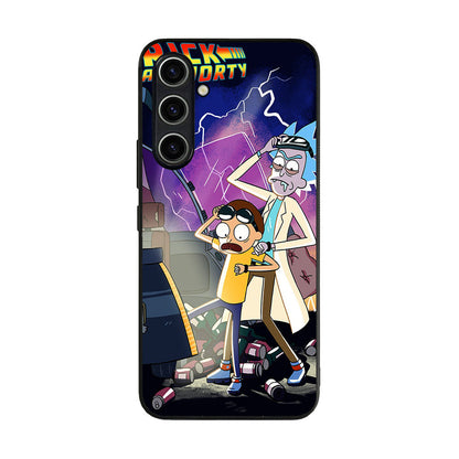 Rick And Morty Back To The Future Samsung Galaxy A35 5G Case