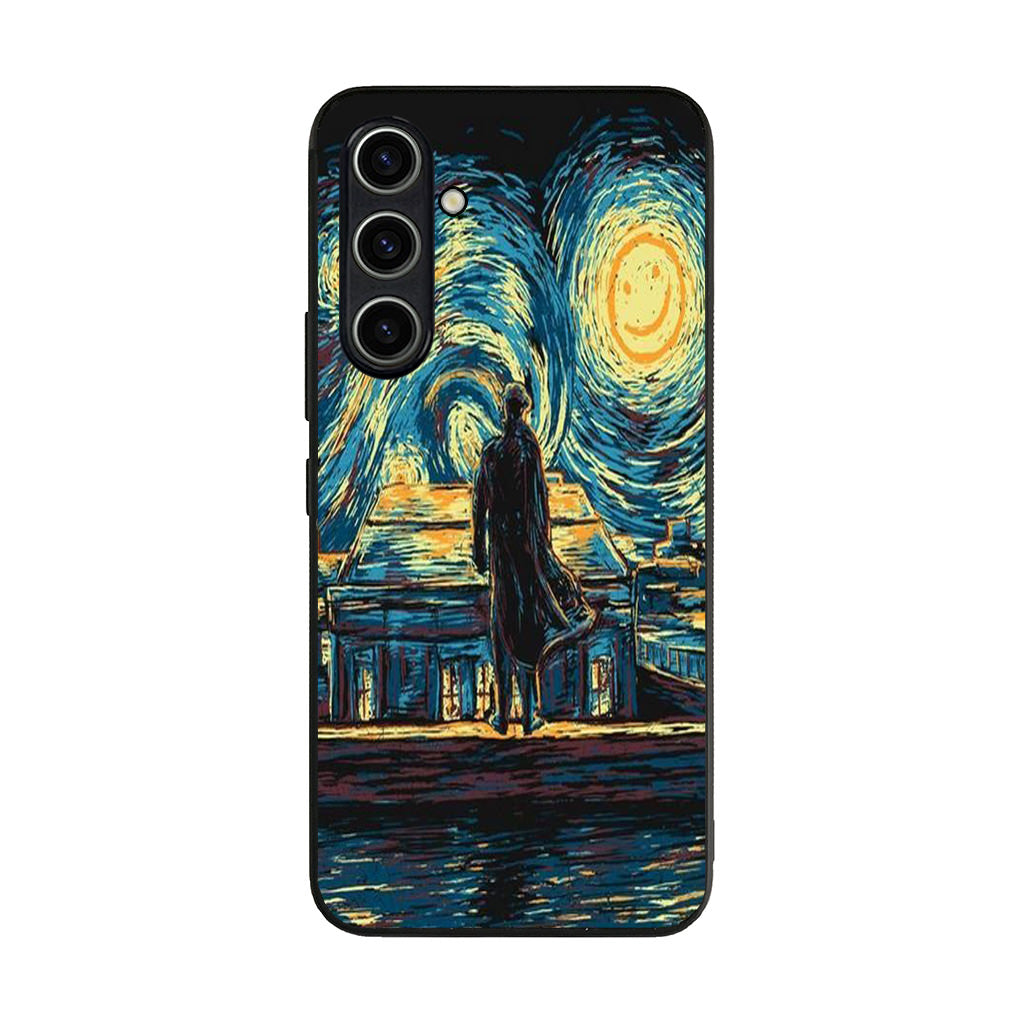 Sherlock Starry Night Samsung Galaxy A35 5G Case