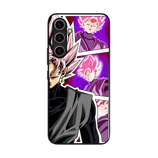 Super Goku Black Rose Collage Samsung Galaxy A35 5G Case