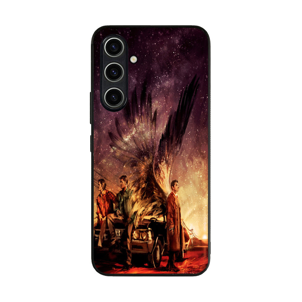 Supernatural Painting Art Samsung Galaxy A35 5G Case