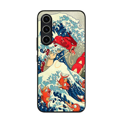 The Great Wave Of Gyarados Samsung Galaxy A35 5G Case