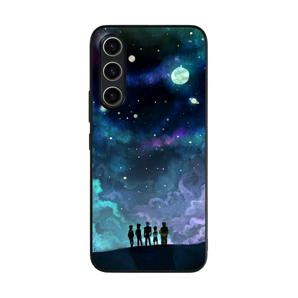 Voltron In Space Nebula Samsung Galaxy A35 5G Case