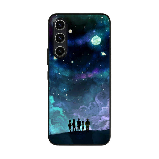 Voltron In Space Nebula Samsung Galaxy A35 5G Case