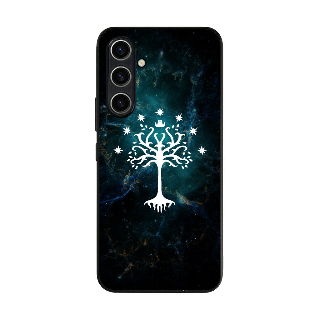 White Tree Of Gondor In Space Nebula Samsung Galaxy A35 5G Case