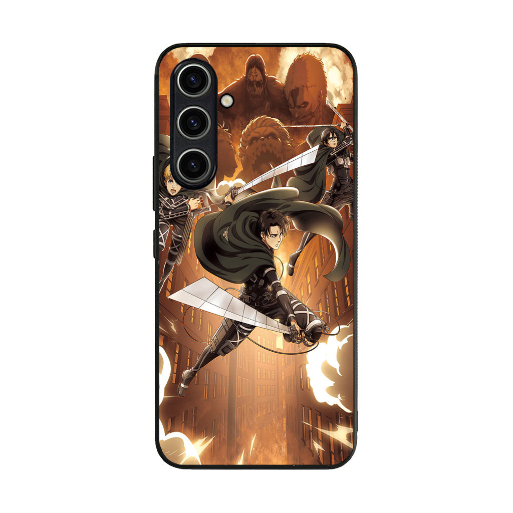 Attack on Titan Final Season Samsung Galaxy A35 5G Case