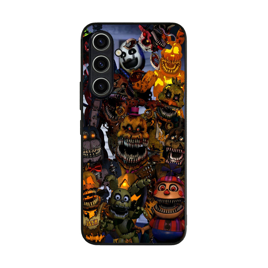 Five Nights at Freddy's Scary Characters Samsung Galaxy A35 5G Case