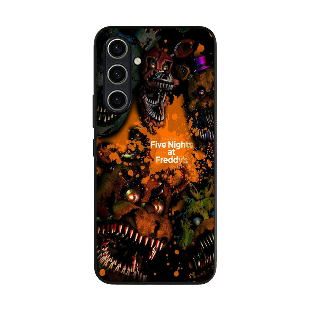 Five Nights at Freddy's Scary Samsung Galaxy A35 5G Case