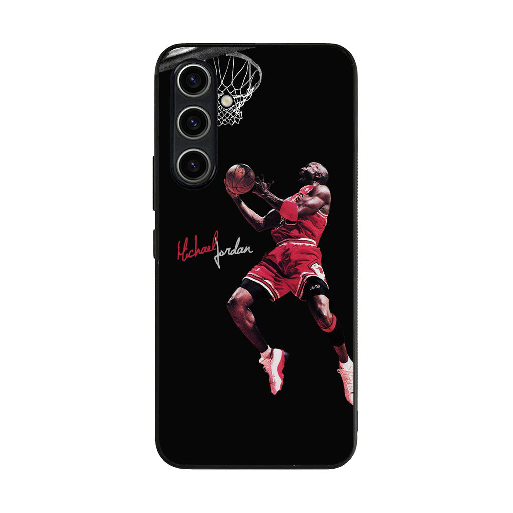 Michael Jordan Epic Jump Samsung Galaxy A35 5G Case