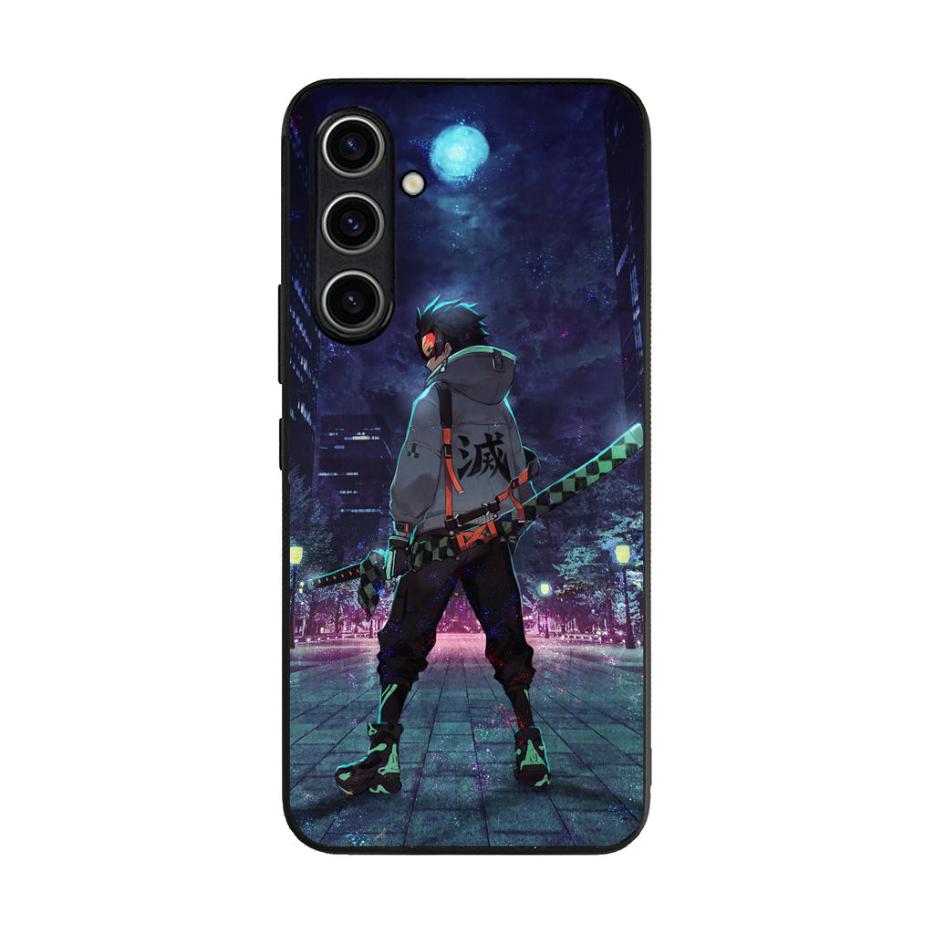 Kamado Tanjiro In Hoodie Samsung Galaxy A35 5G Case