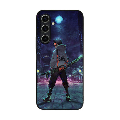 Kamado Tanjiro In Hoodie Samsung Galaxy A35 5G Case