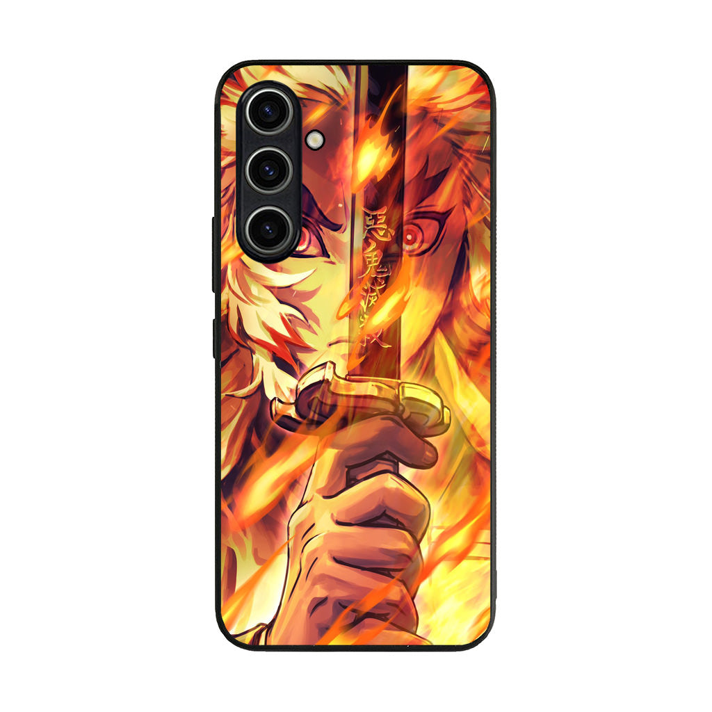 Kyojuro Rengoku Flame Sword Samsung Galaxy A35 5G Case