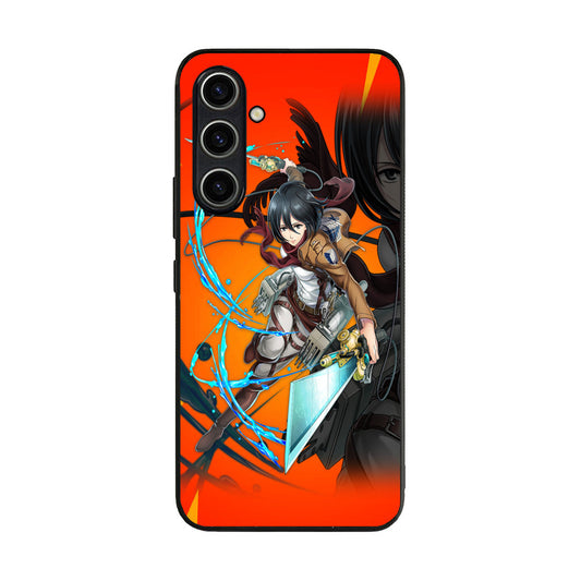 Mikasa Ackerman Poster Samsung Galaxy A35 5G Case