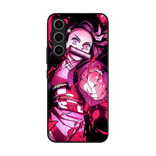 Nezuko Blood Demon Art Samsung Galaxy A35 5G Case