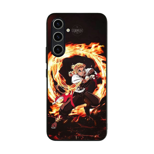 Rengoku Flame Breath Style Samsung Galaxy A35 5G Case