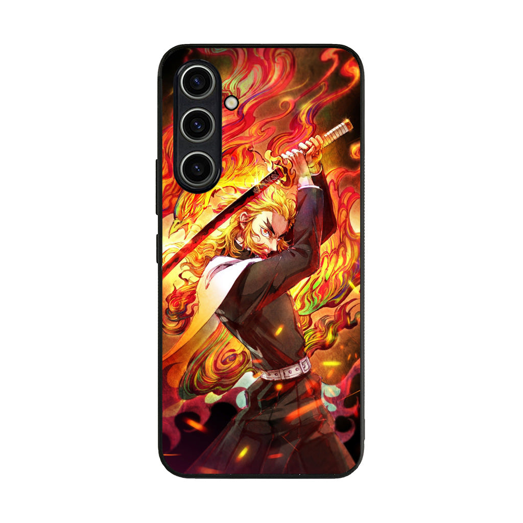 Rengoku Flame Pillar Samsung Galaxy A35 5G Case