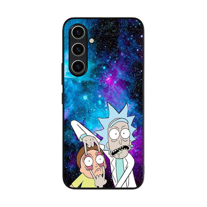 Rick And Morty Open Your Eyes Samsung Galaxy A35 5G Case