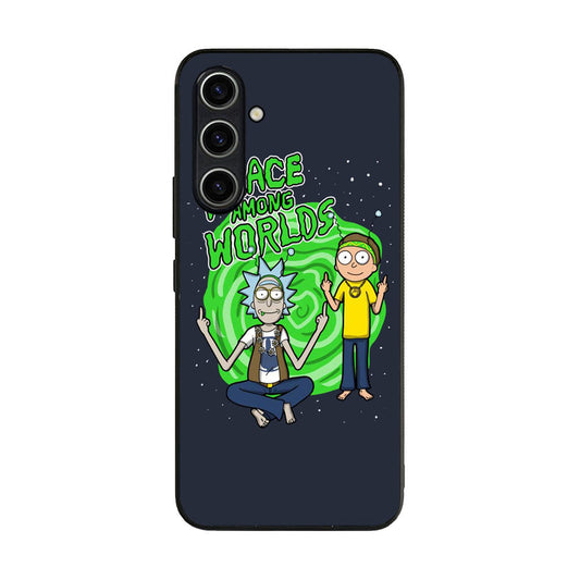 Rick And Morty Peace Among Worlds Samsung Galaxy A35 5G Case