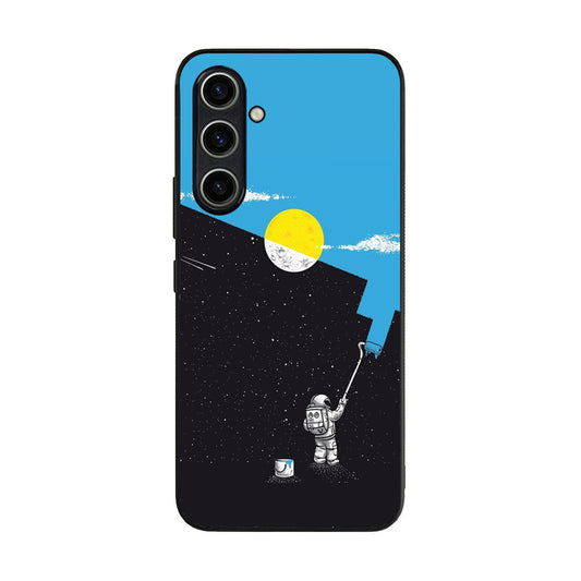 Space Paiting Day Samsung Galaxy A35 5G Case