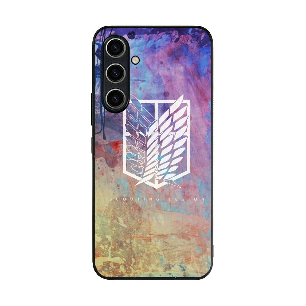 Survey Corps Logo Colorful Samsung Galaxy A35 5G Case