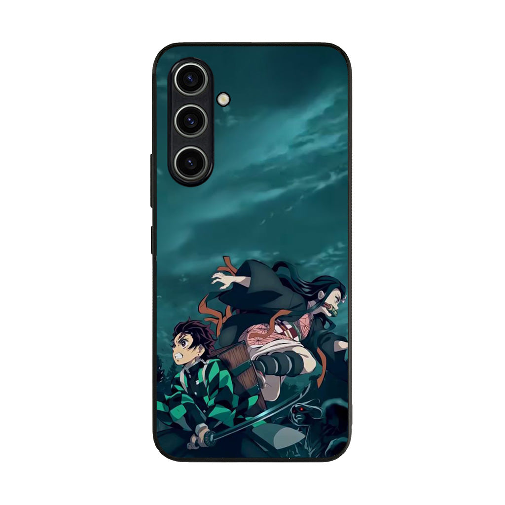 Tanjiro And Nezuko Samsung Galaxy A35 5G Case