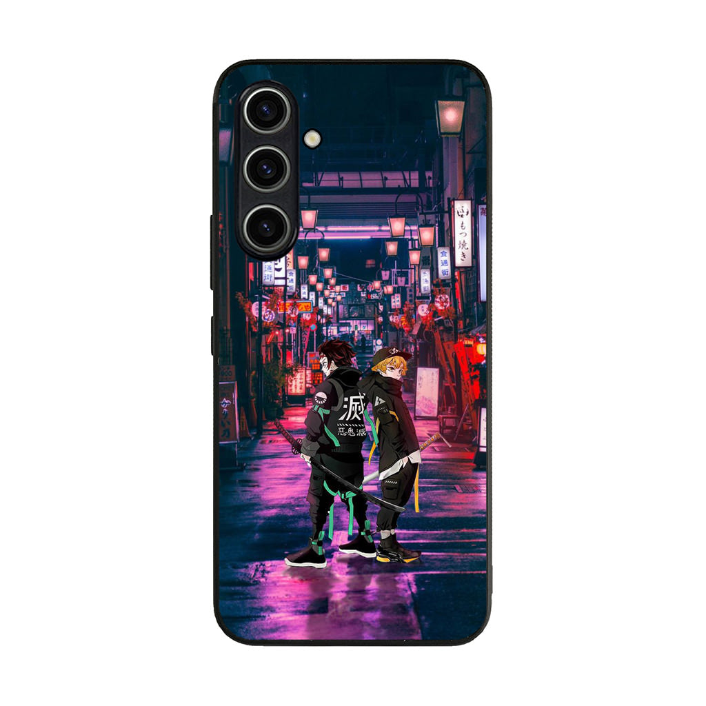 Tanjiro And Zenitsu in Style Samsung Galaxy A35 5G Case