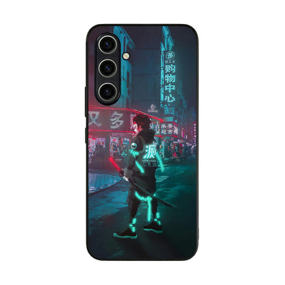 Tanjiro In Hoodie Tokyo Street Samsung Galaxy A35 5G Case