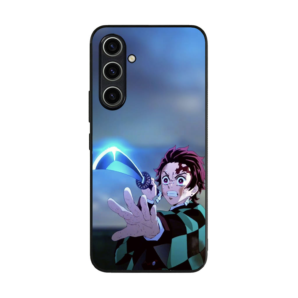 Tanjiro Throws The Sword Samsung Galaxy A35 5G Case