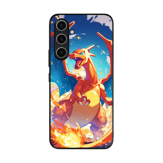 Charizard Crimson Storm Samsung Galaxy A35 5G Case