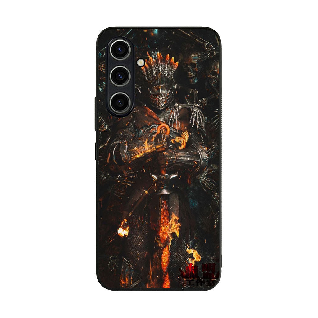 Ember King Warden Cursed Flame Samsung Galaxy A35 5G Case