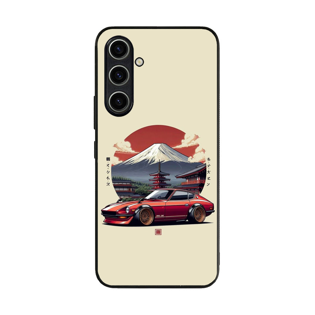 Fuji Fastback Racing the Rising Sun Samsung Galaxy A35 5G Case