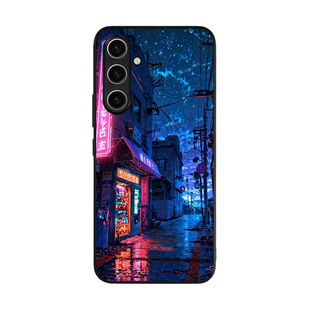 Japan Neon Reverie Samsung Galaxy A35 5G Case