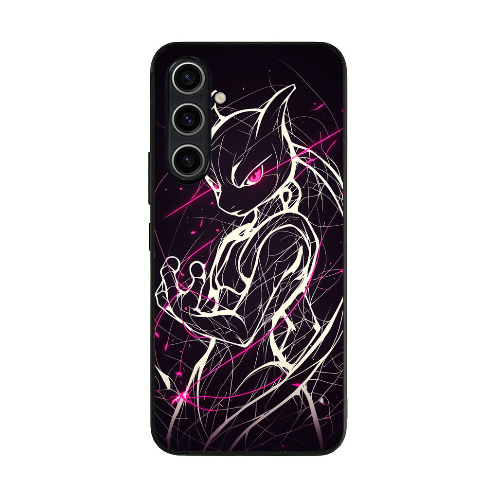 Mewtwo Cosmic Energy Samsung Galaxy A35 5G Case