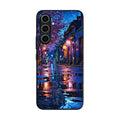 Midnight Sakura Glow Samsung Galaxy A54 5G Case