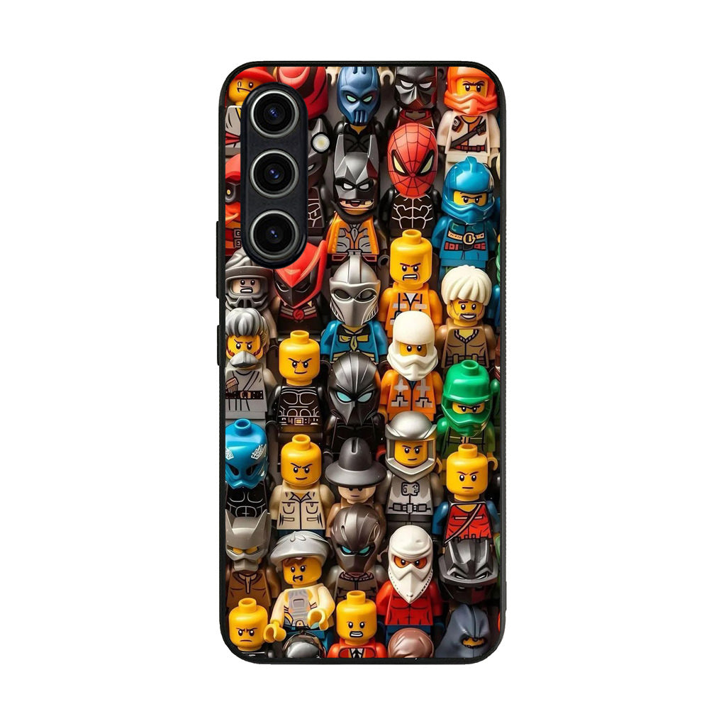Mini Figures Heroes Assemble Samsung Galaxy S23 FE Case