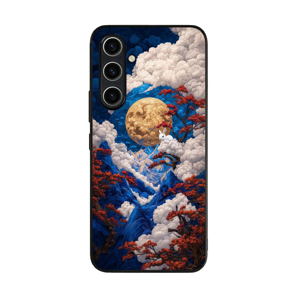 Moonlight Whispers Celestial Peaks Samsung Galaxy A35 5G Case