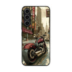 Motorcycle In Tokyo Streets Samsung Galaxy S23 FE Case